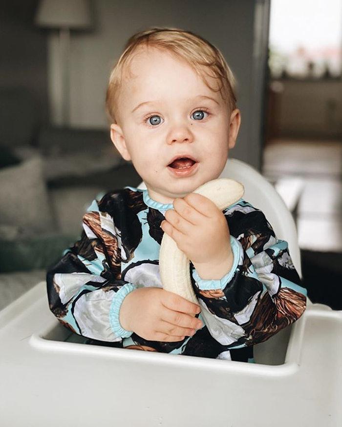 Bavoir manches longues - Coco