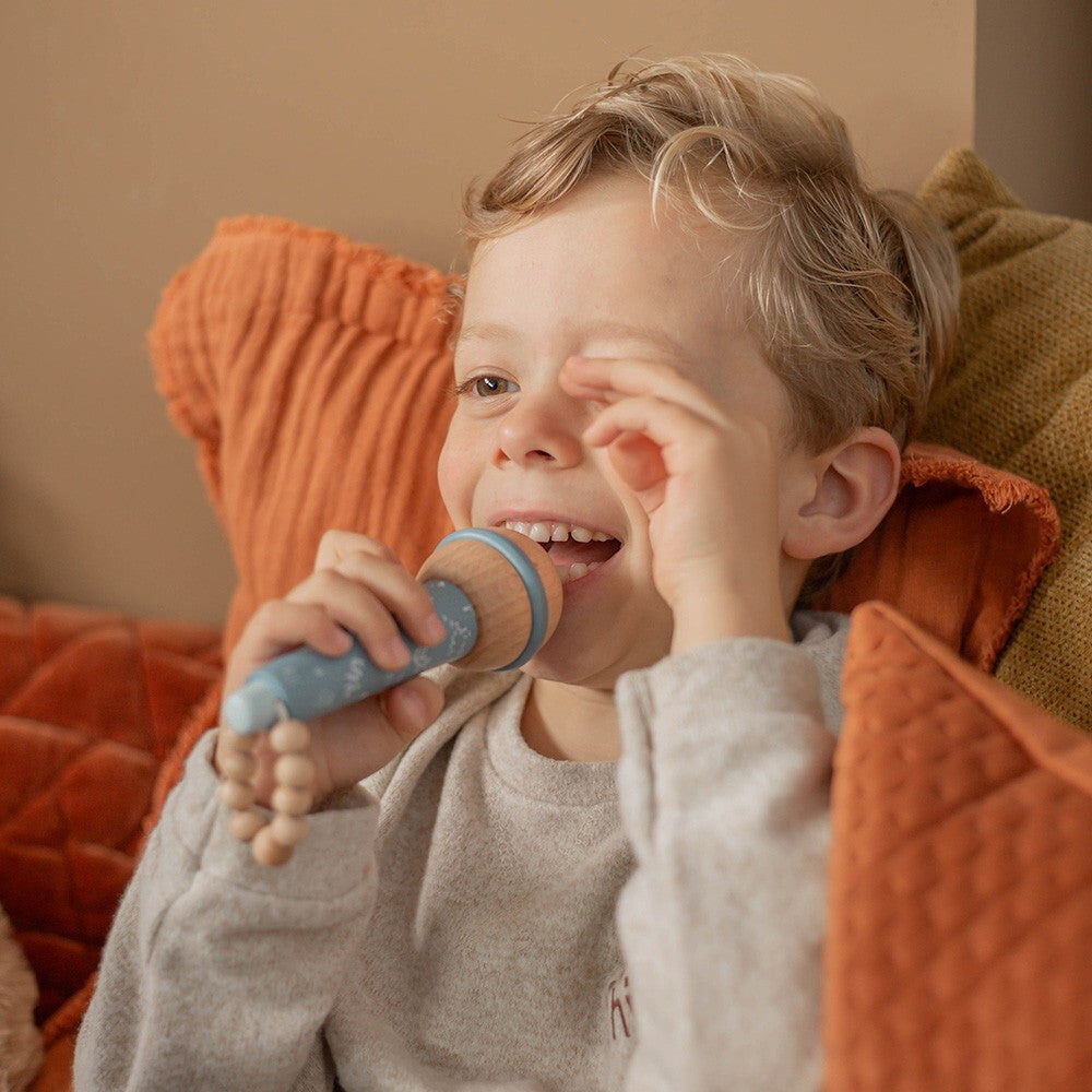 Micro en bois - Bleu +12M thumbnail 3