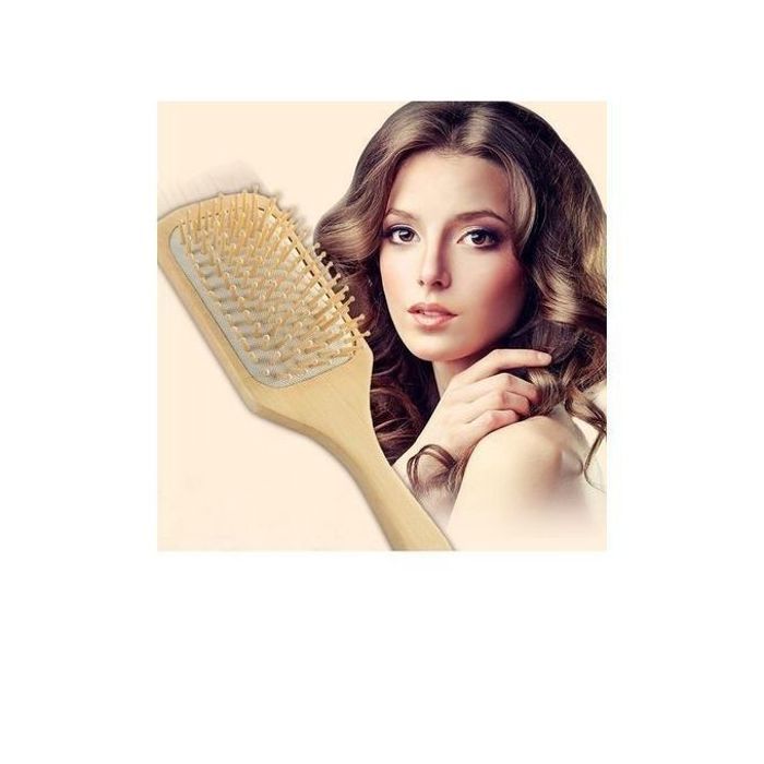 Brosse à Cheveux en Bambou pour des Cheveux Brillants et Soignés  thumbnail 2