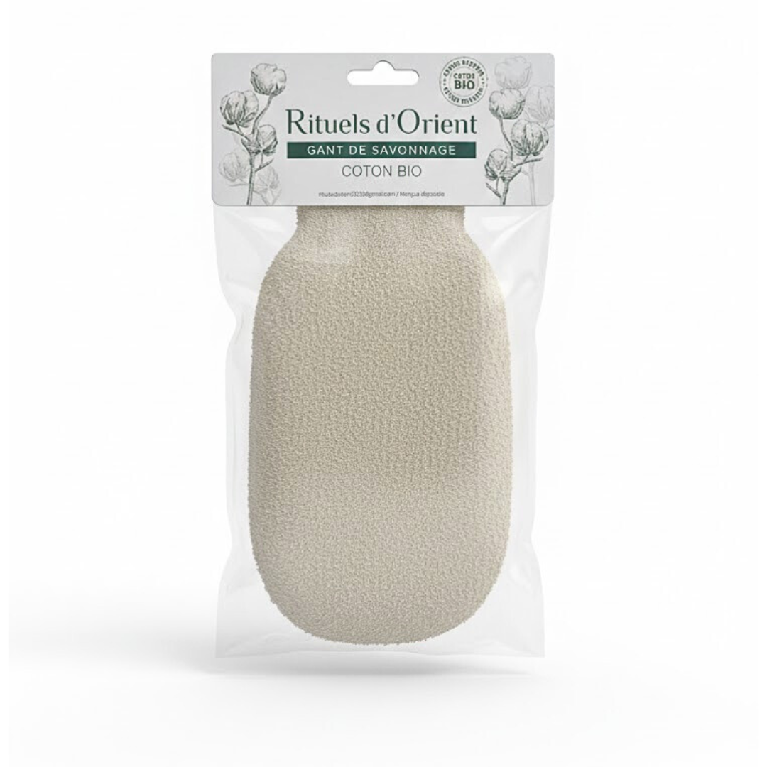Gant De Savonnage Coton Bio