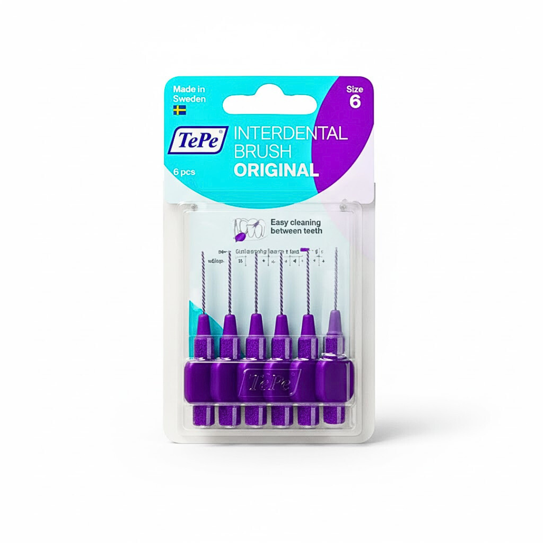 Interdental Brush Original 1.1mm Taille 6 -6 Pieces