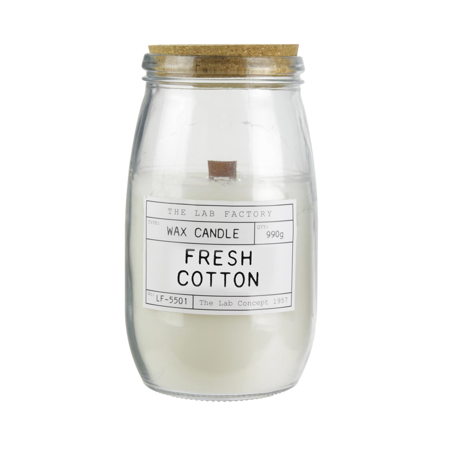 BOUGIE Parfumée top liège mèche bois thumbnail 3