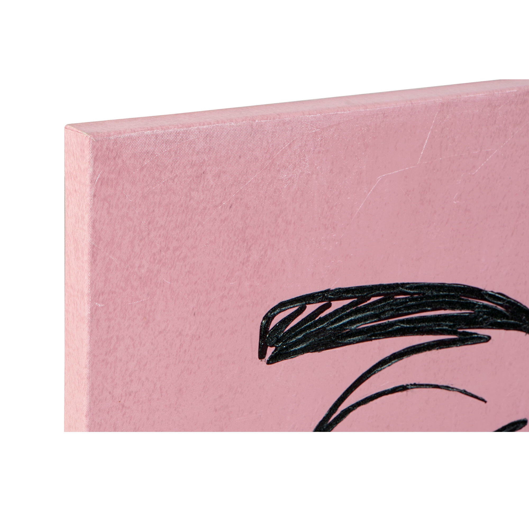 Set De 2 Tableau En Toile Et Pin Abstrait 80 X 3 X 120 Cm
