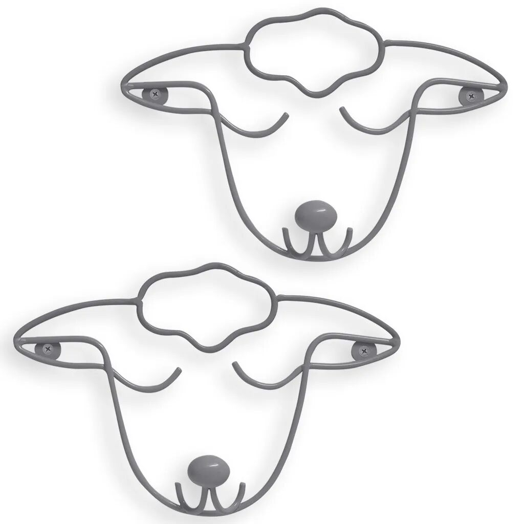 Patère THE SHEEP Lot de 2 4,5x22x3,5 cm