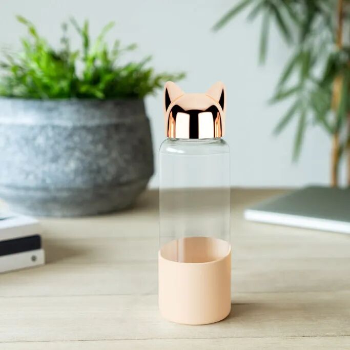 Bouteille Cat Couleur Rose Bouteille d'Eau de Voyage