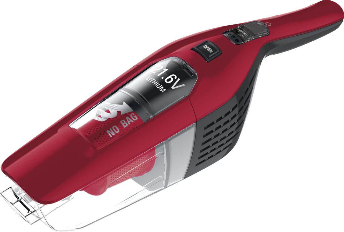 ASPIRATEUR BALAI SANS FIL DUAL FORCE 2-EN-1 ROUGE  + FER A SEC TEFAL GRATUIT