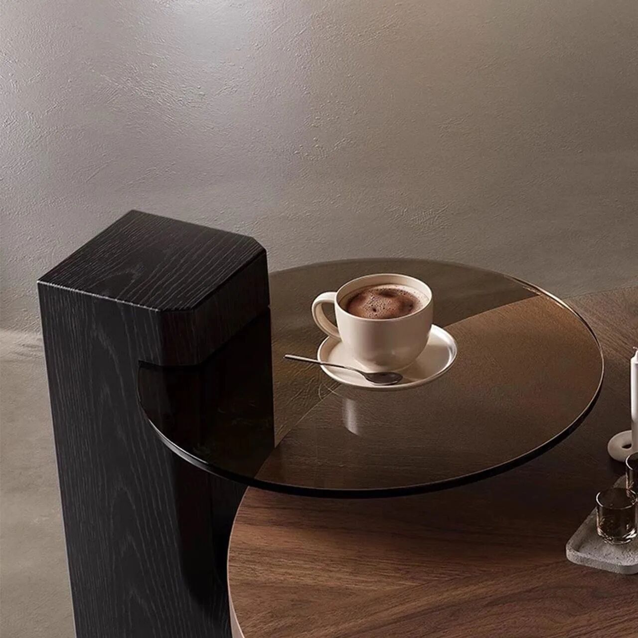 Claudia Table Basse En Noyer thumbnail 4