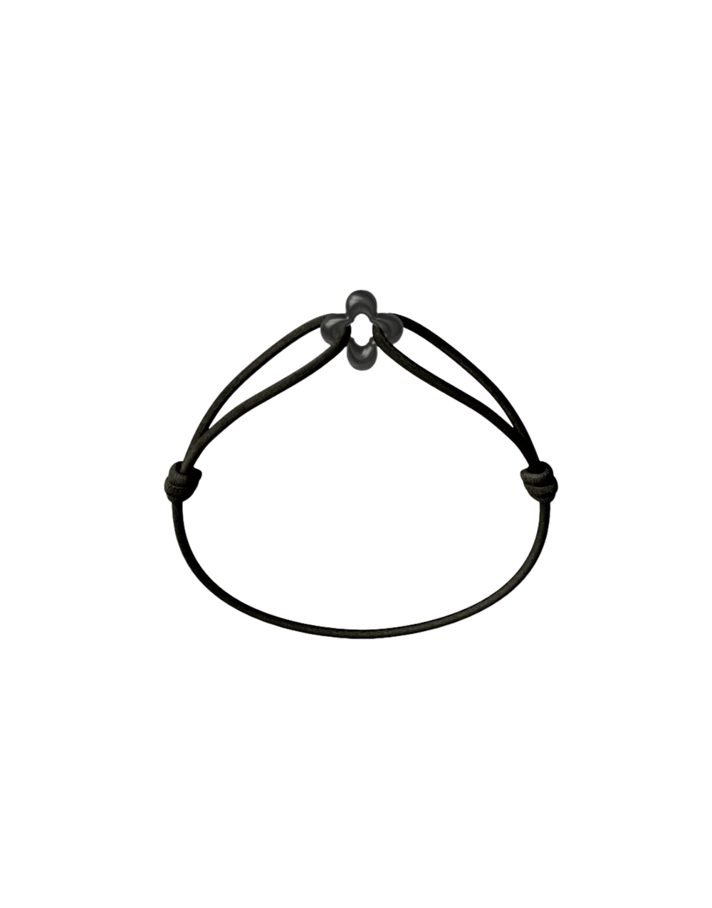 Bracelet Cordon - Mini Black Clover