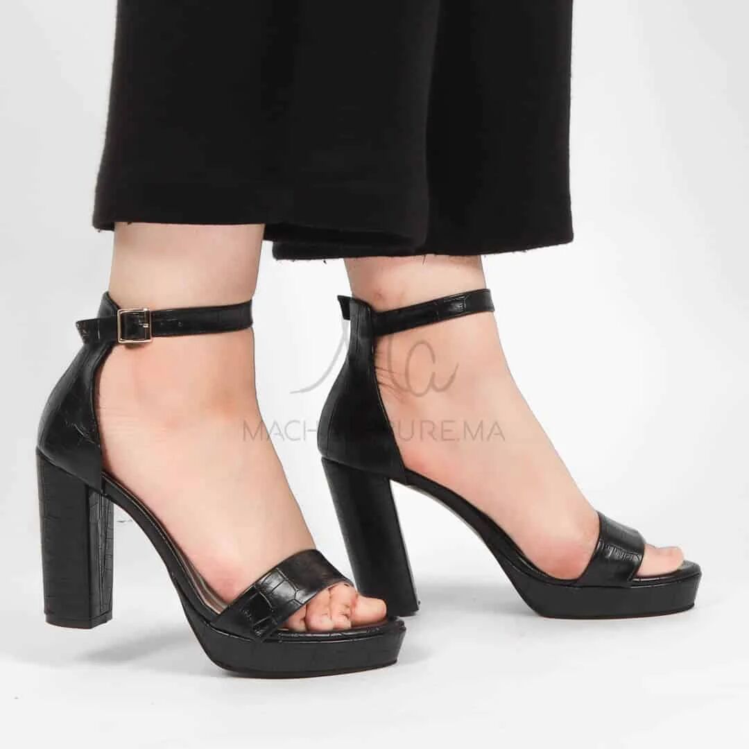 Elancia – Sandales à Talon Compensé thumbnail 4