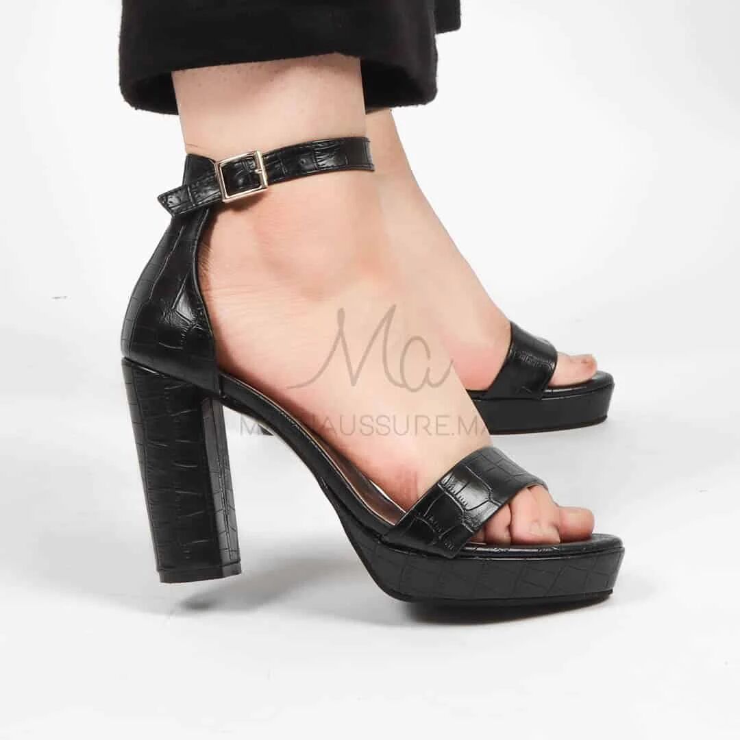 Elancia – Sandales à Talon Compensé thumbnail 2