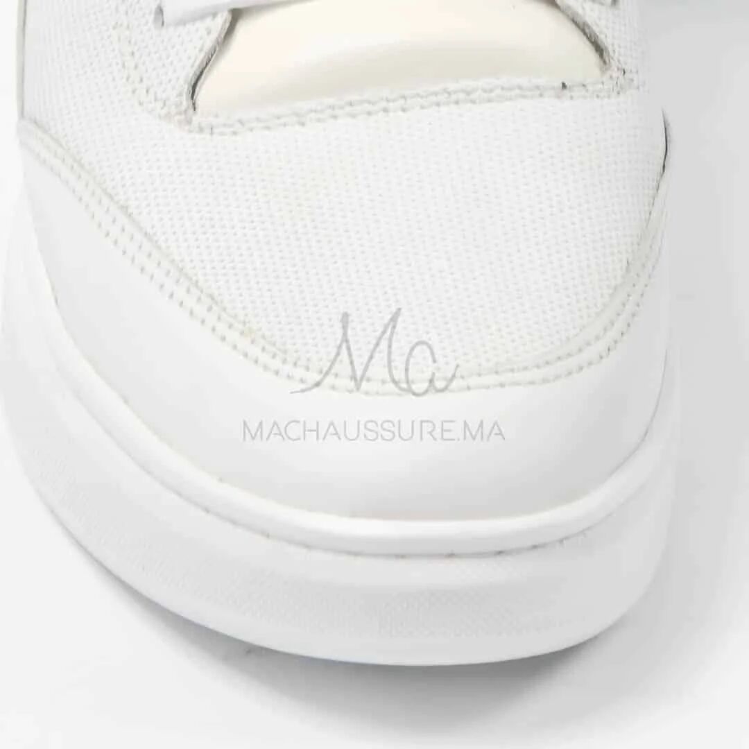 Move - Baskets Basses 100% Cuir – Blanc thumbnail 3