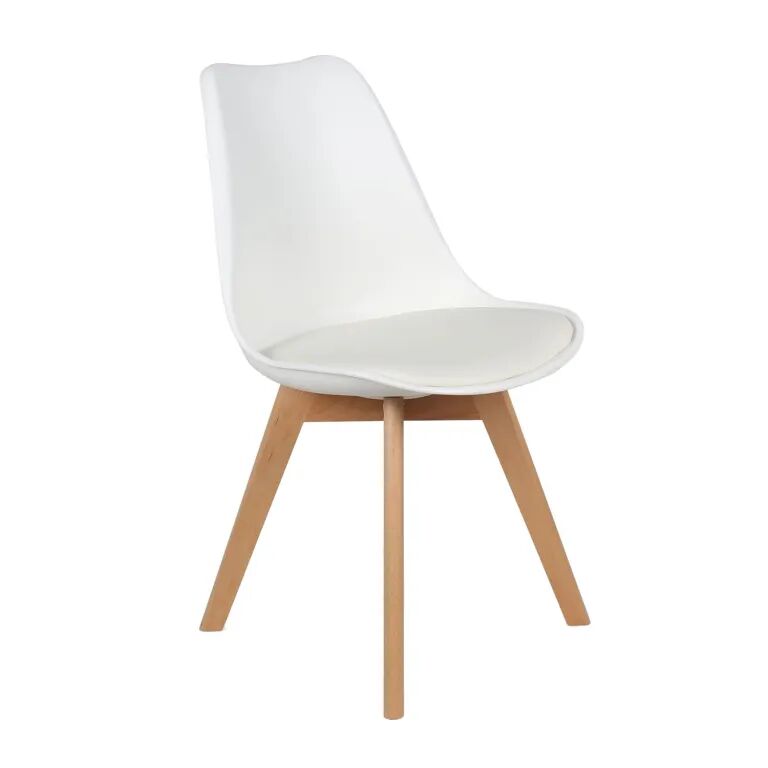 Oslo Chaise Style Scandinave - Blanc