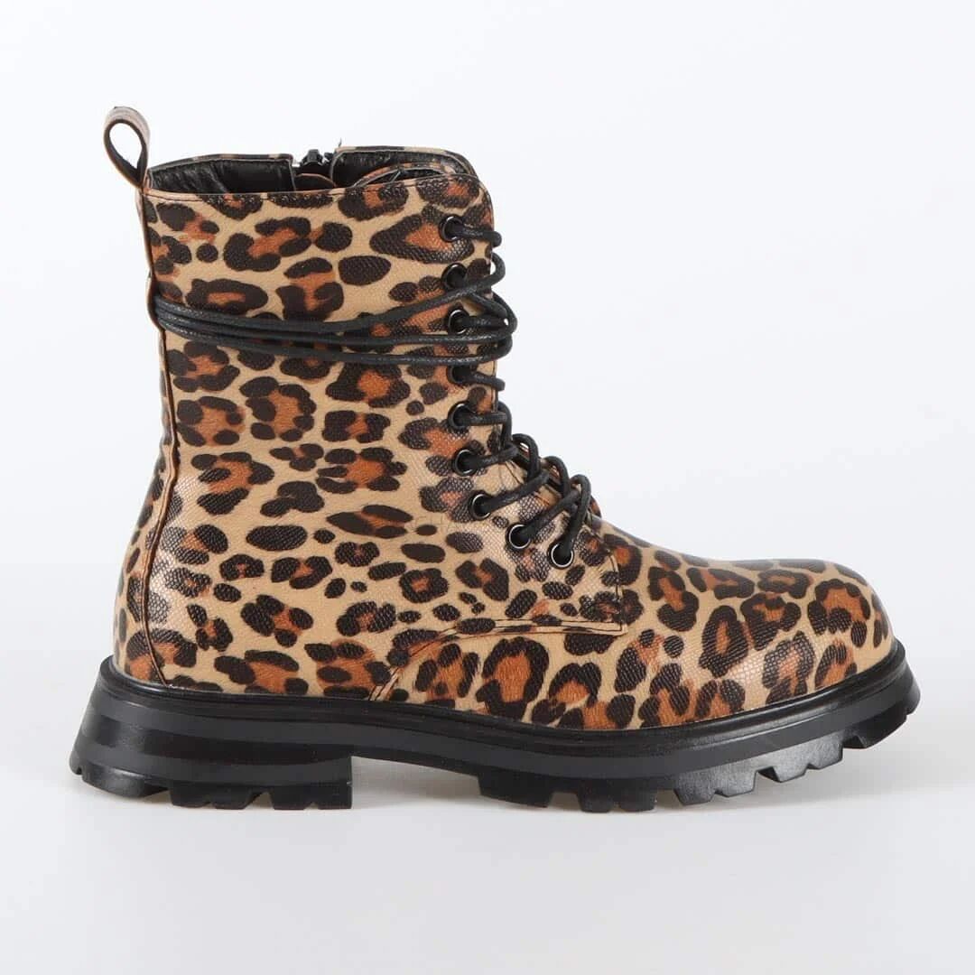 Jaguar - Bottines Enfant En Leopard