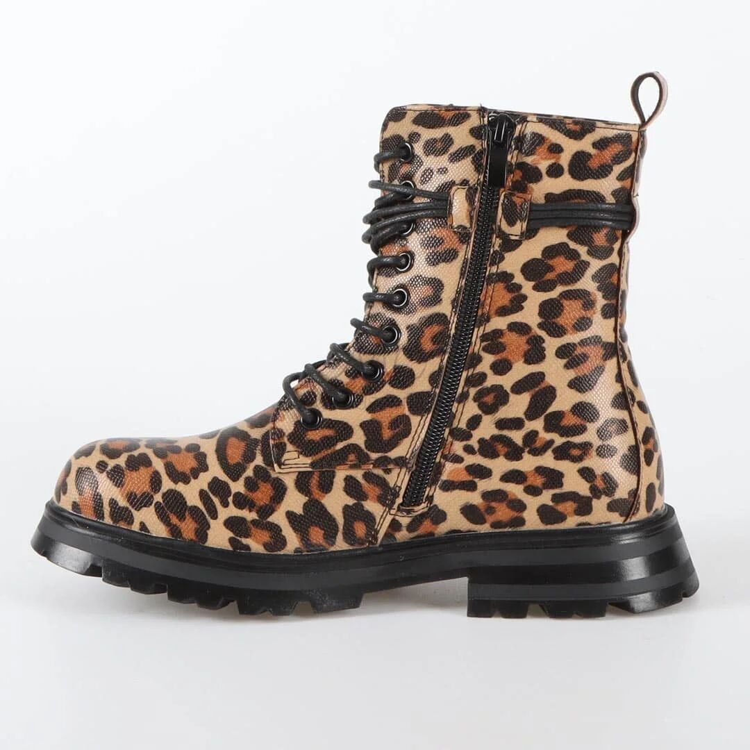 Jaguar - Bottines Enfant En Leopard thumbnail 3