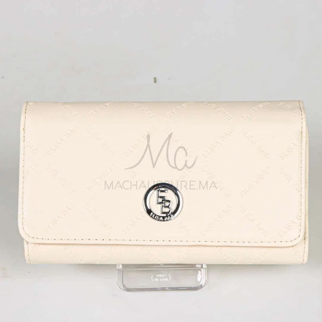 Prismatique – Portefeuille En Beige