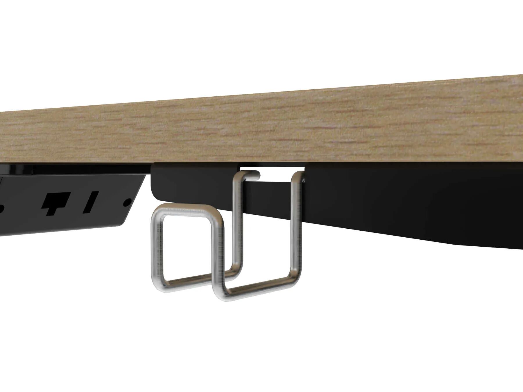 Maxim Bureau Assis-debout Électrique -chêne 120x60 Cm thumbnail 4