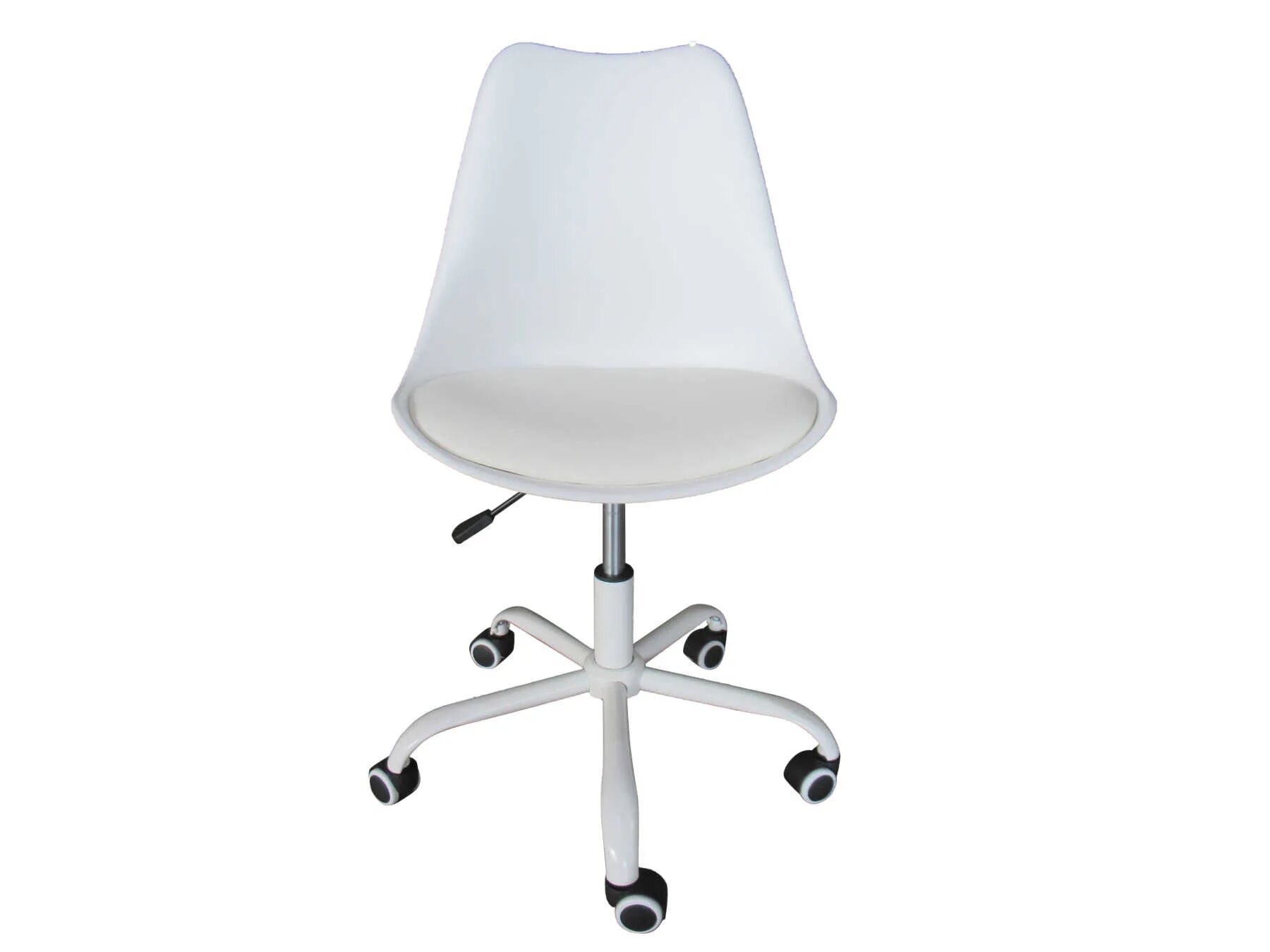Matteo Chaise De Bureau Sur Roulette - Blanc