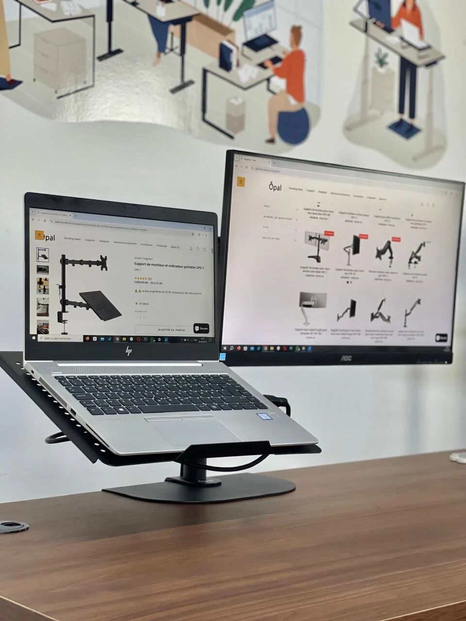 Support De Moniteur Et Ordinateur Portable Ope-1 thumbnail 3