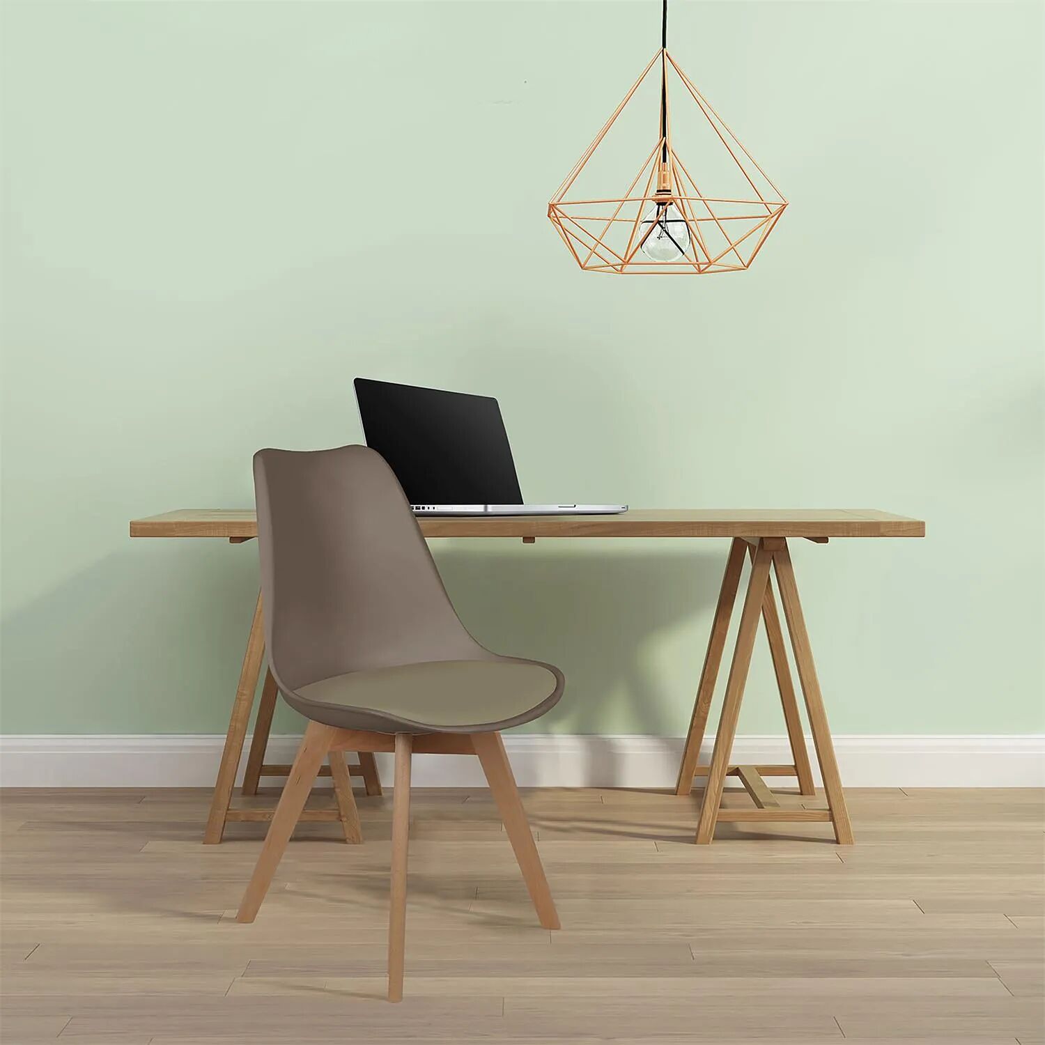 Scandi Chaise - Taupe