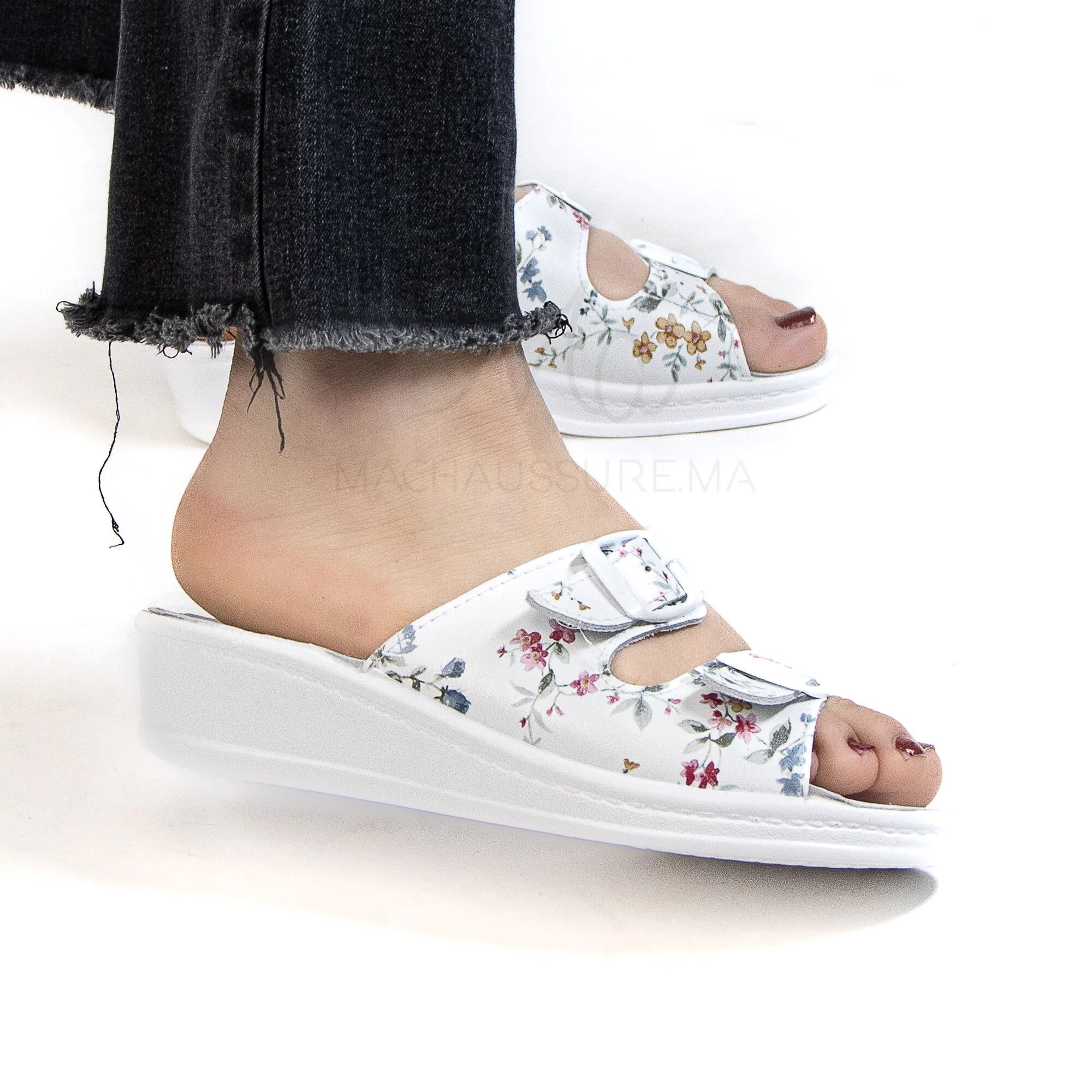 Sandales Médicales Fleuris thumbnail 4