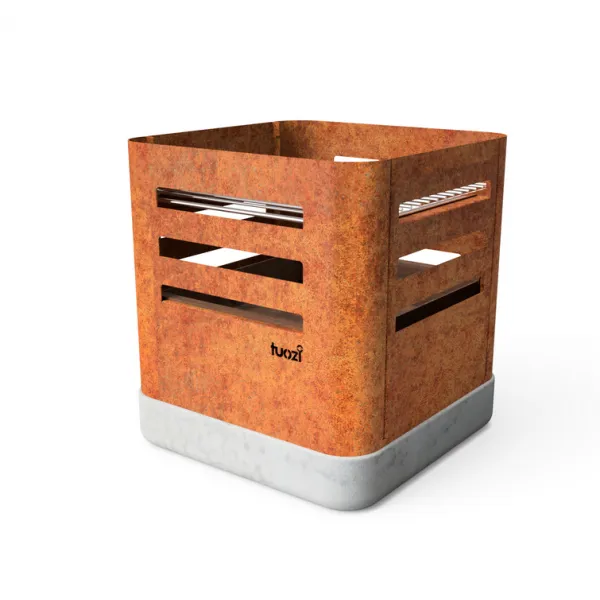 Tuozi Brasero Barbecue Tharsis 37.5 X 37.5 X 40 Cm