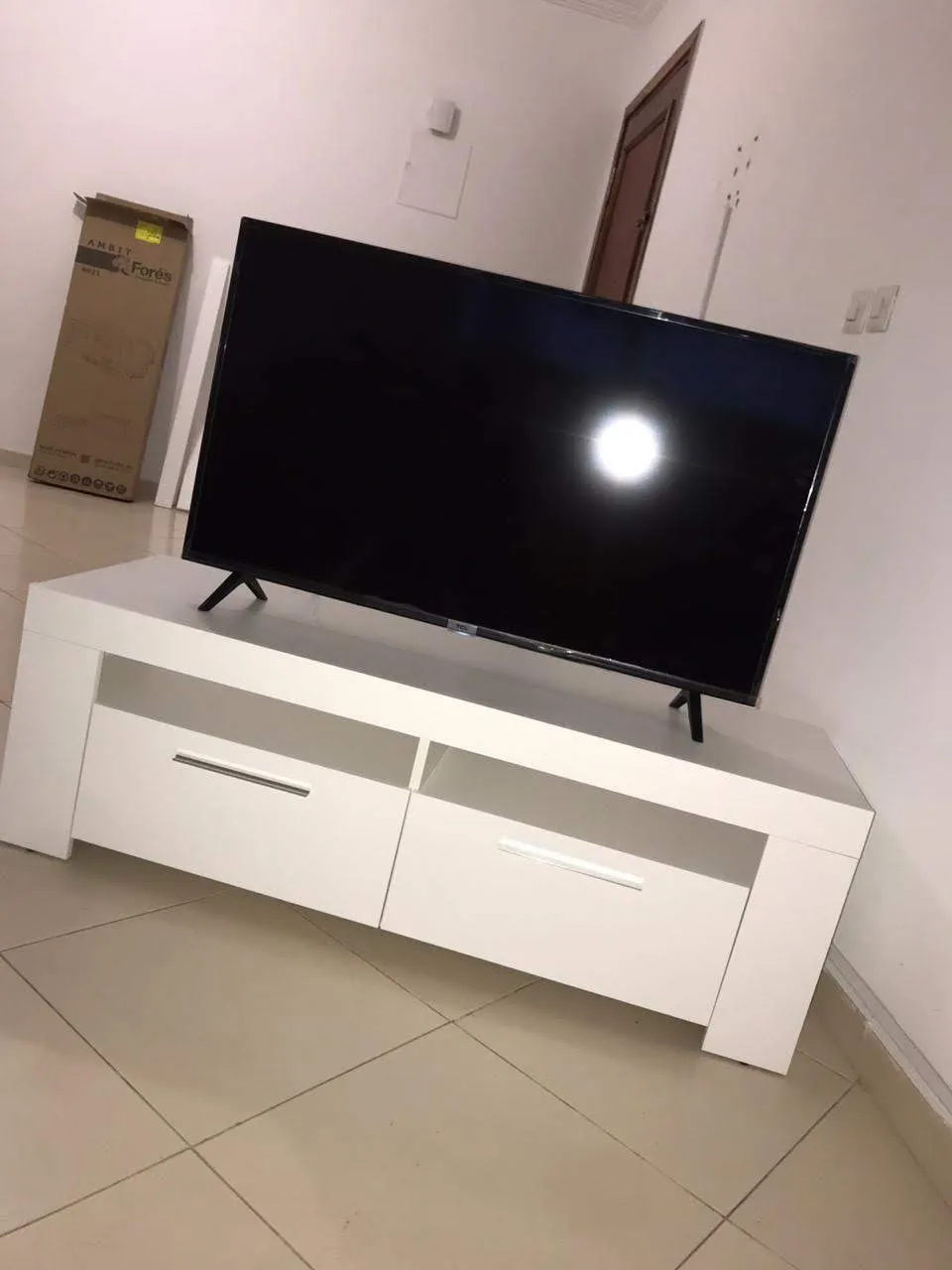AMBIT meuble tv ( Blanc ) 120 cm