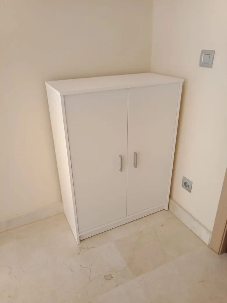 BASIC 75 meuble à chaussures (Blanc)