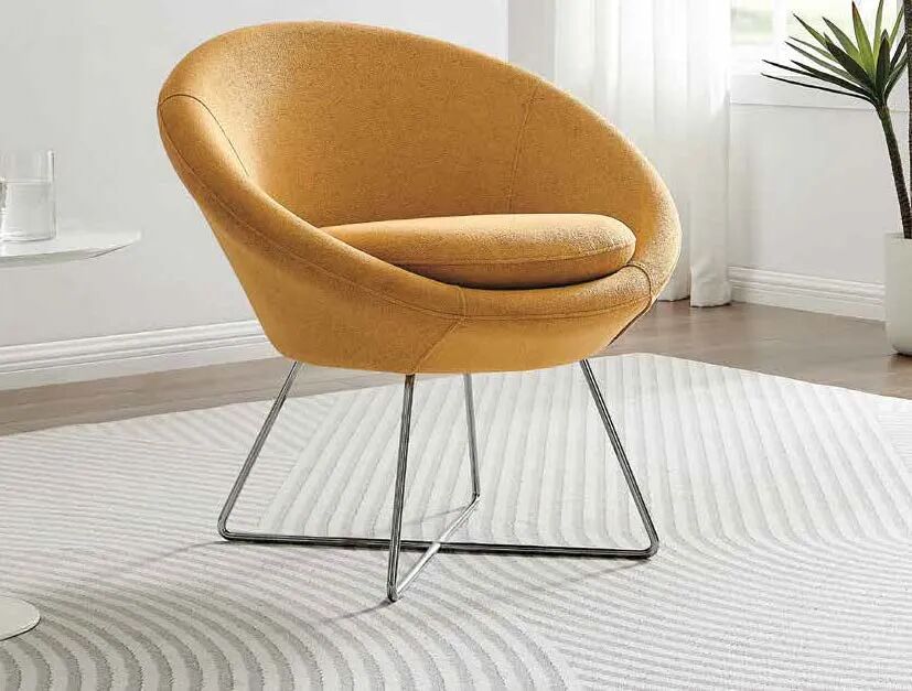 Babeth Fauteuil Dappoint - Jaune