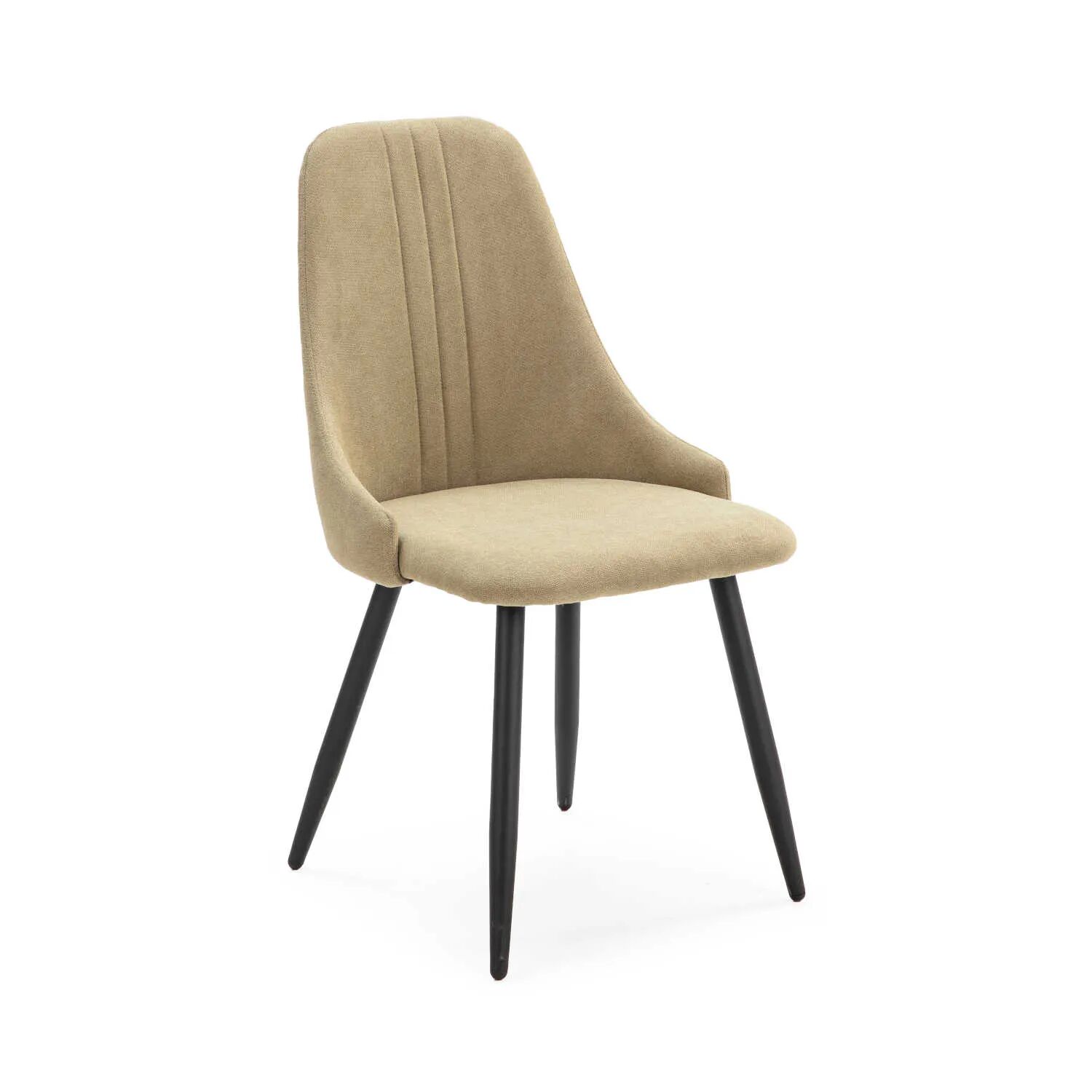 Mani Chaise En Tissu Et Métal - Vert