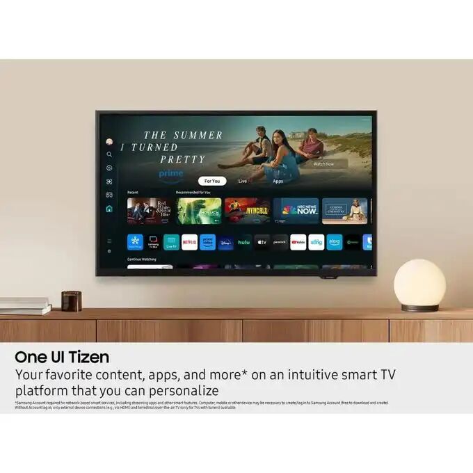 32 HD Smart TV One UI Tizen, HDR, TV Plus Gratuit + Support Gratuit, 32H5000F thumbnail 1