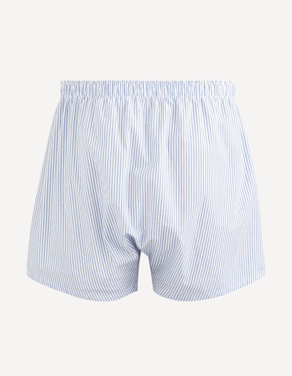 Caleçon Popeline 100% Coton Rayé