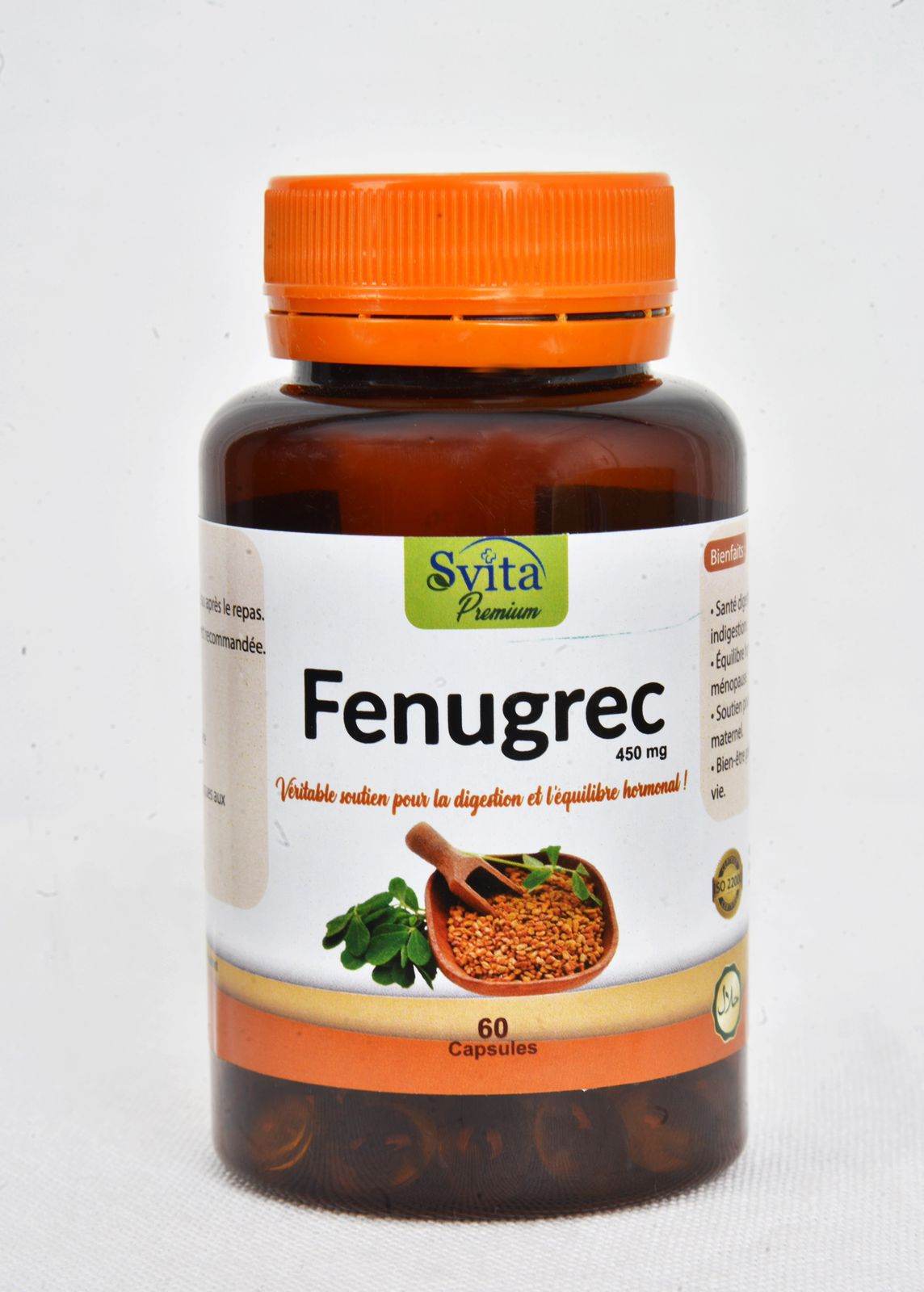 Svita Premium Fenugrec 60 Capsules