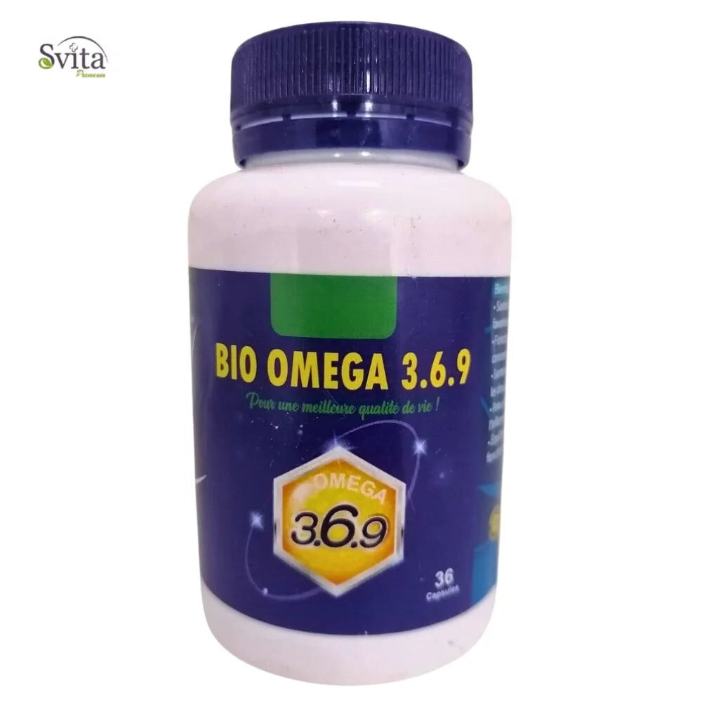 Svita Premium Bio Omega 3.6.9 36 Capsules - Cur Cerveau Articulations