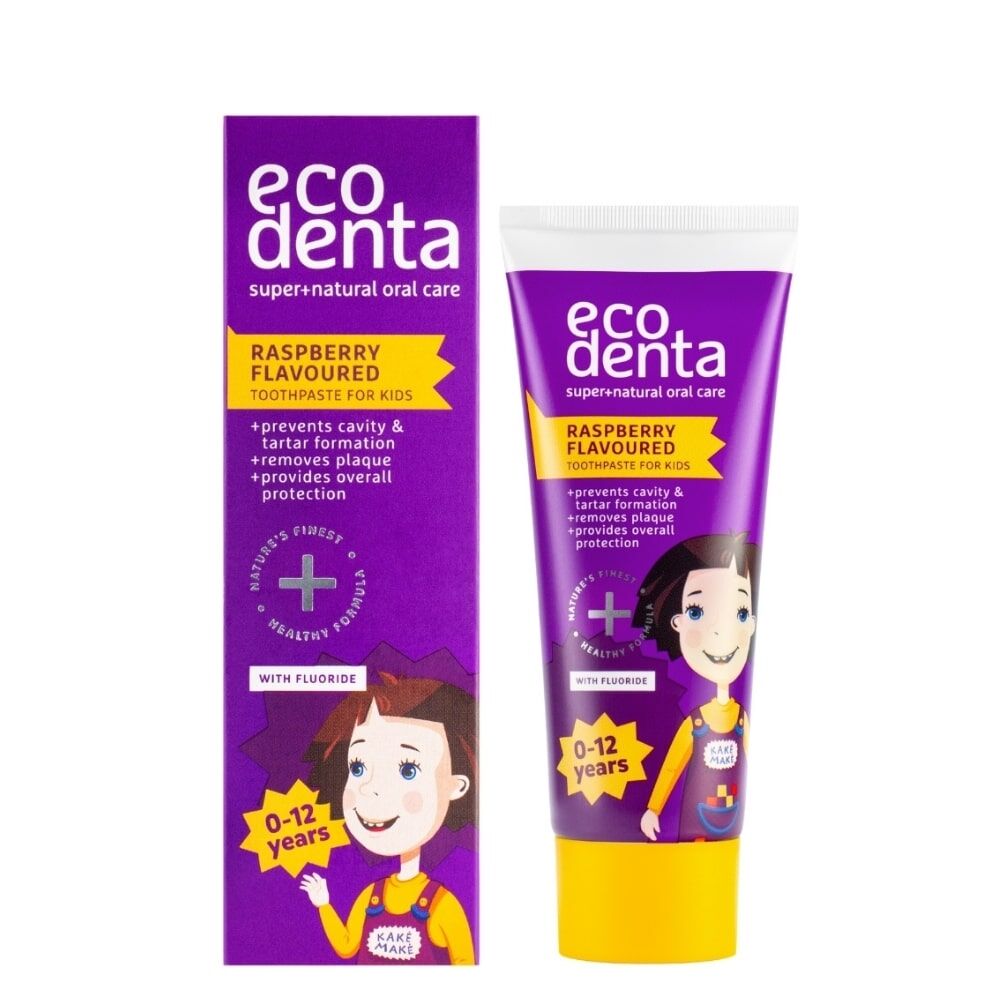 Dentifrice Enfants Goût Framboise 75ml Naturel Bio Dents De Lait