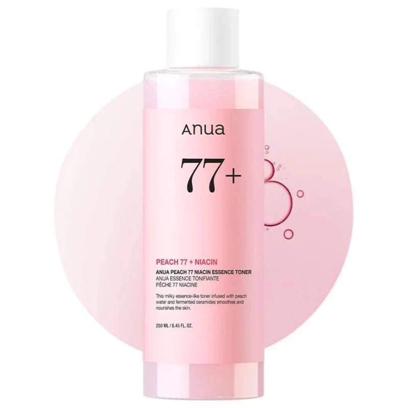 Peach 77 Niacin Essence Toner Lotion Tonique Éclaircissante Niacinamide
