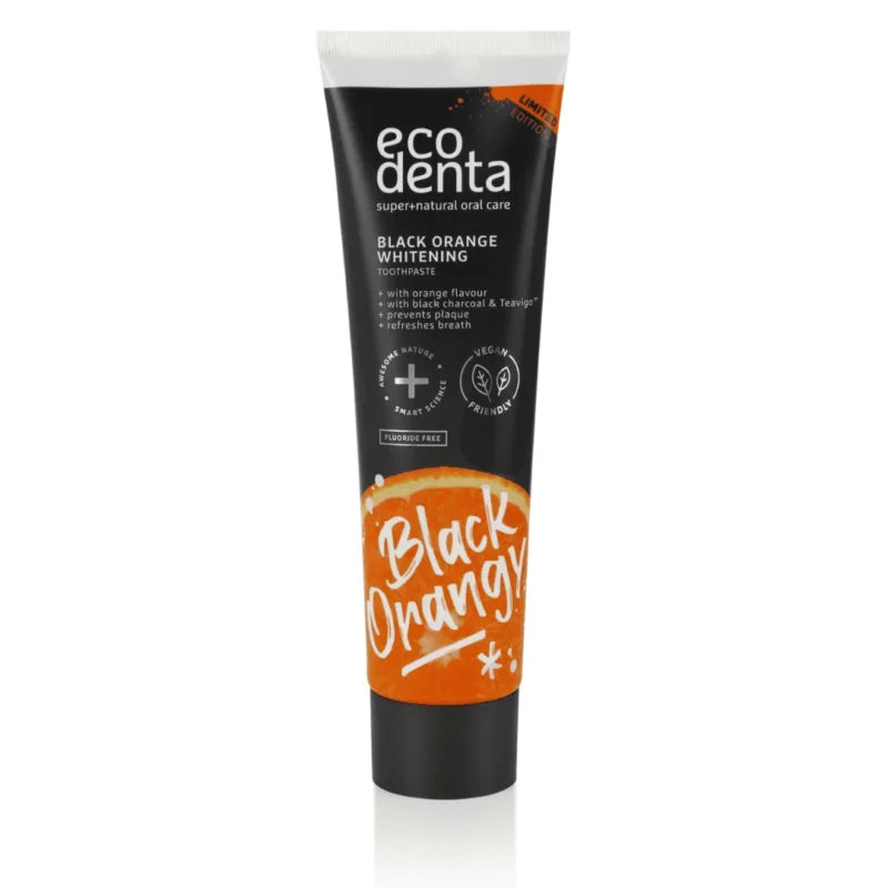 Dentifrice Blanchissant Au Charbon Actif Et À Lorange 100ml Dentifrice Blancheur Naturel