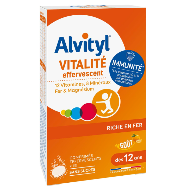 Vitalité Effervescents Boite De 30 Comprimés