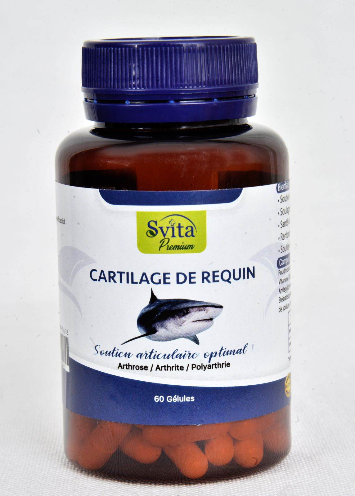 Cartilage De Requin 60 Gélules