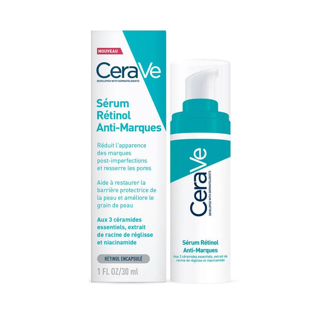 Sérum Rétinol Anti-Marques Renouvellement Cutané 30ml