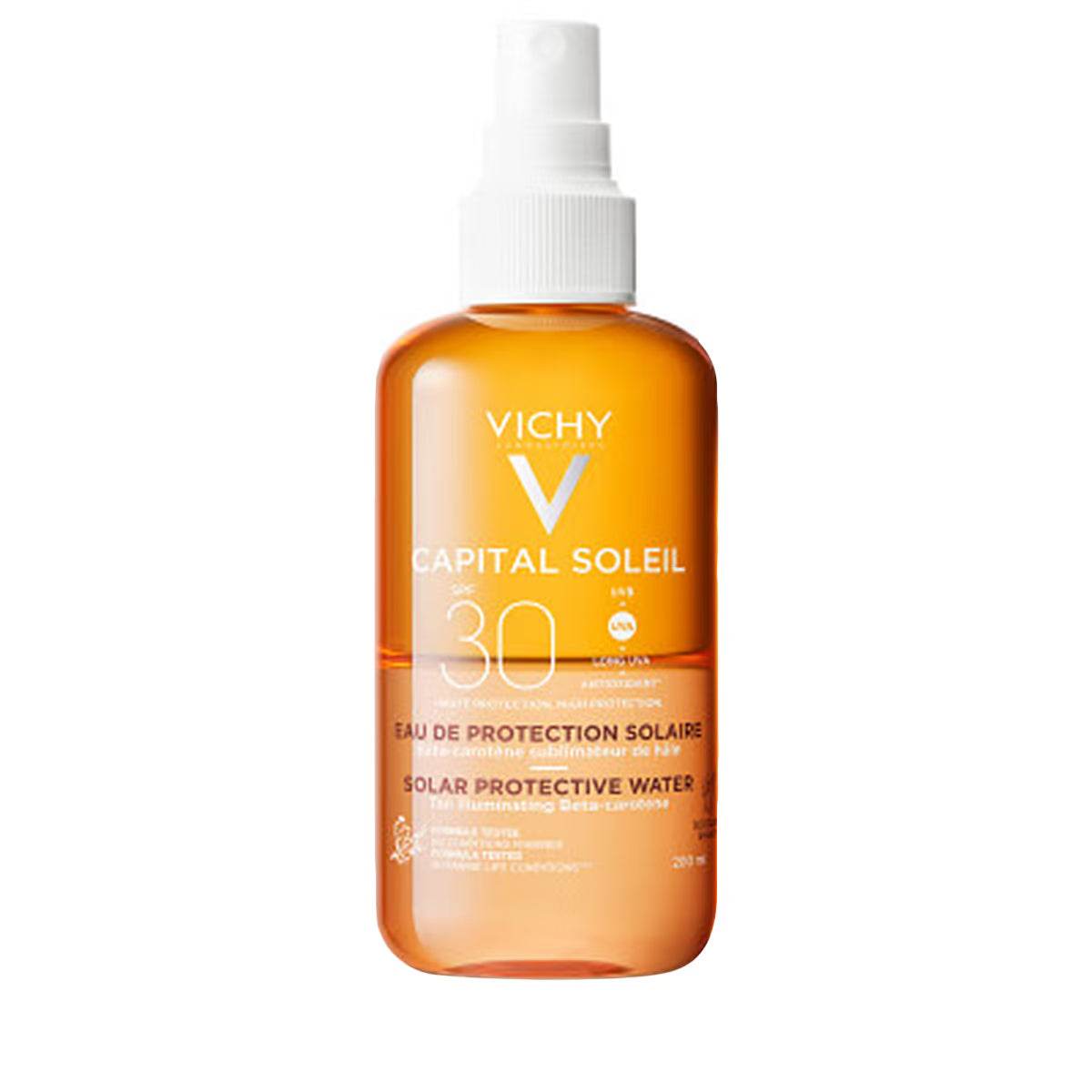 Eau Protection Solaire Hâle Sublimé SPF30 Bronzage Éclatant 200ml