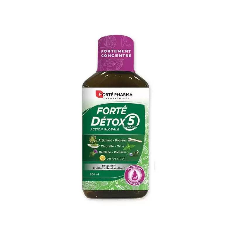 Forté Détox 5 Organes Action Globale