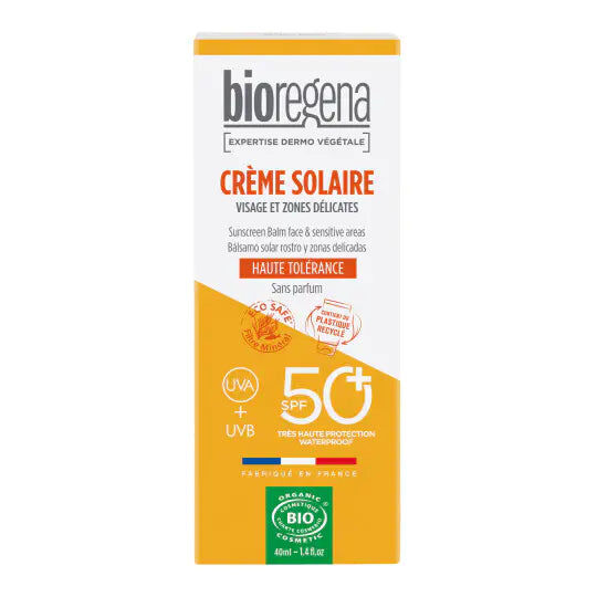 Crème Solaire Visage Et Zones Délicates