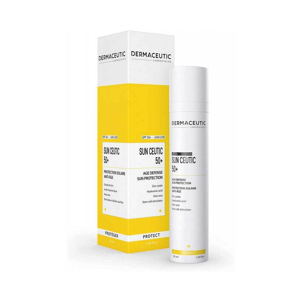 Sun Ceutic 50+ 50ml - Crème Solaire Anti-Âge Très Haute Protection