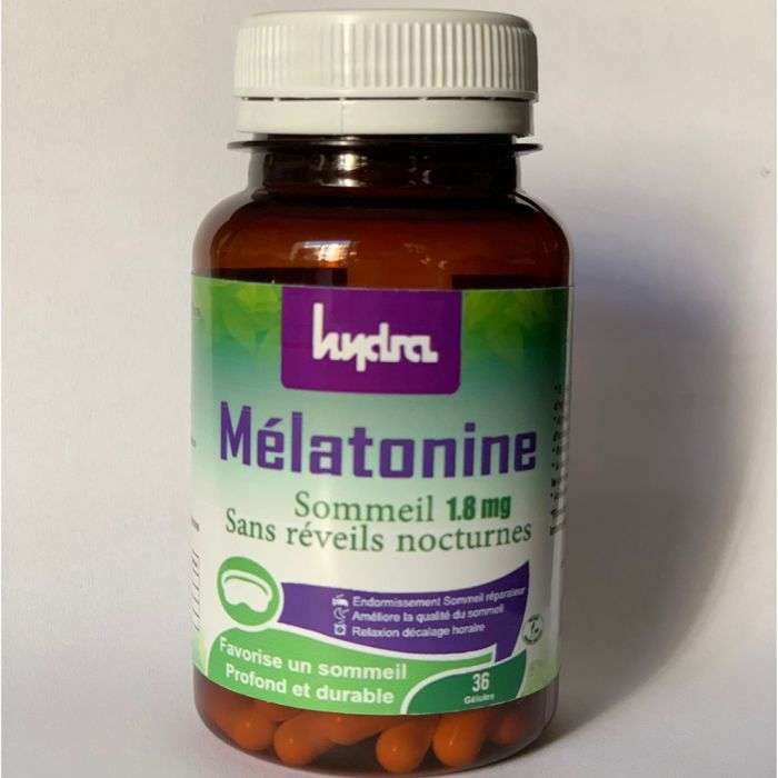 Mélatonine 1,8 mg Sommeil 36 Gélules