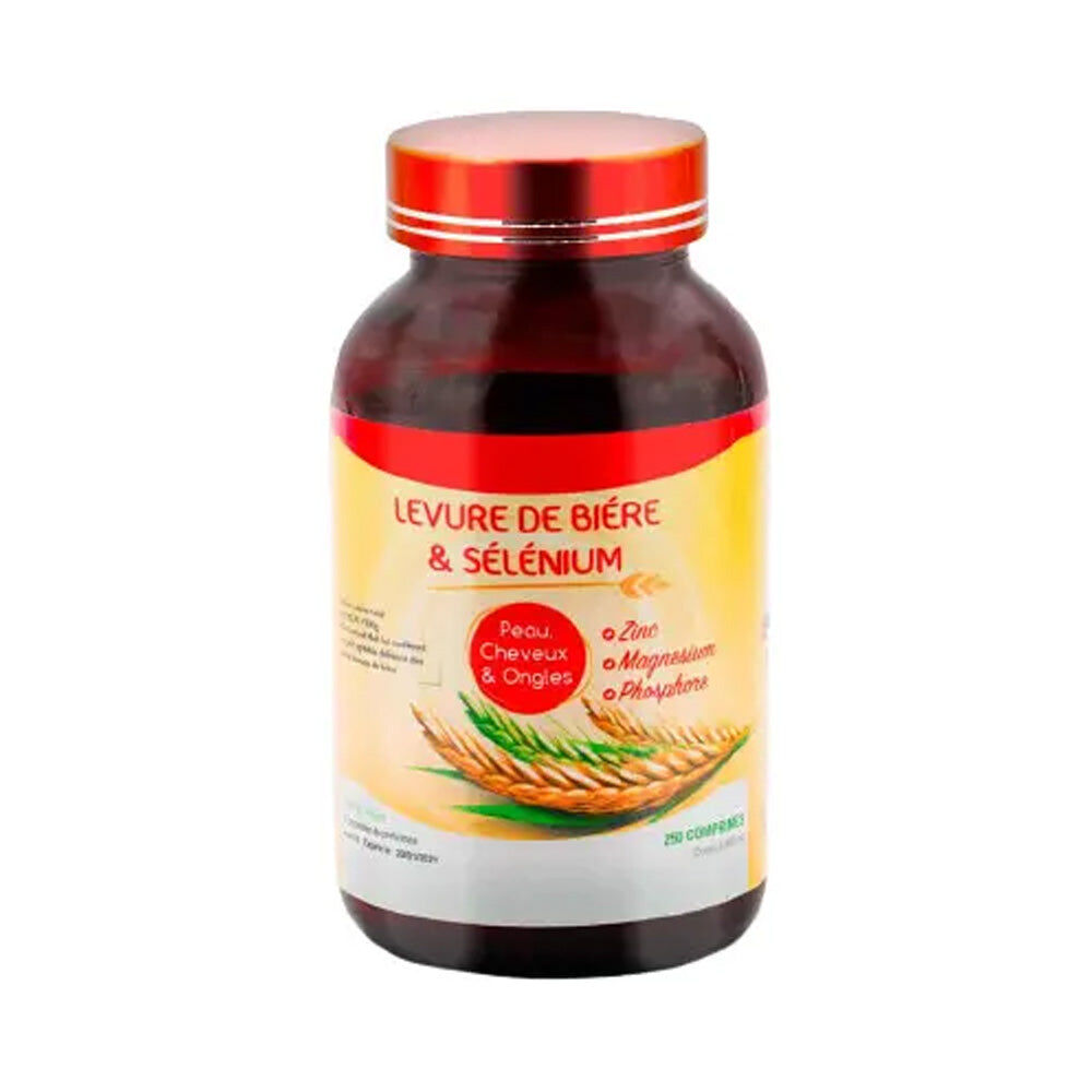 Levure de Bière Et Selenium 400 Comprimés