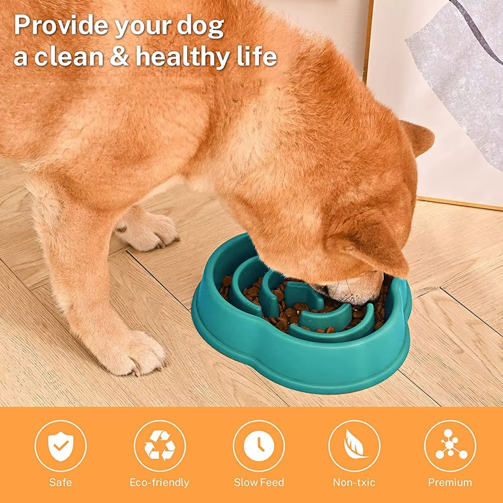 Slow Feeder Dog Bowl – Non-Slip, Food-Grade & Easy to Clean thumbnail 4