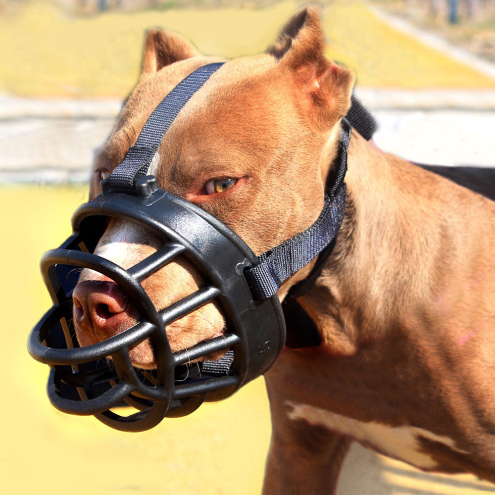Premium Rubber Dog Muzzle for Effective Canine Discipline thumbnail 3