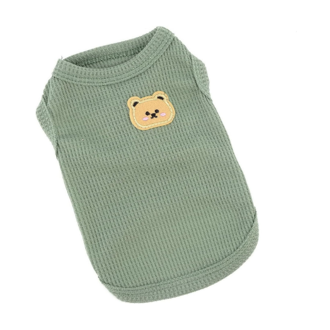 Soft Dog & Cat T-Shirt – Lightweight Sleeveless Pet Tank Top thumbnail 1