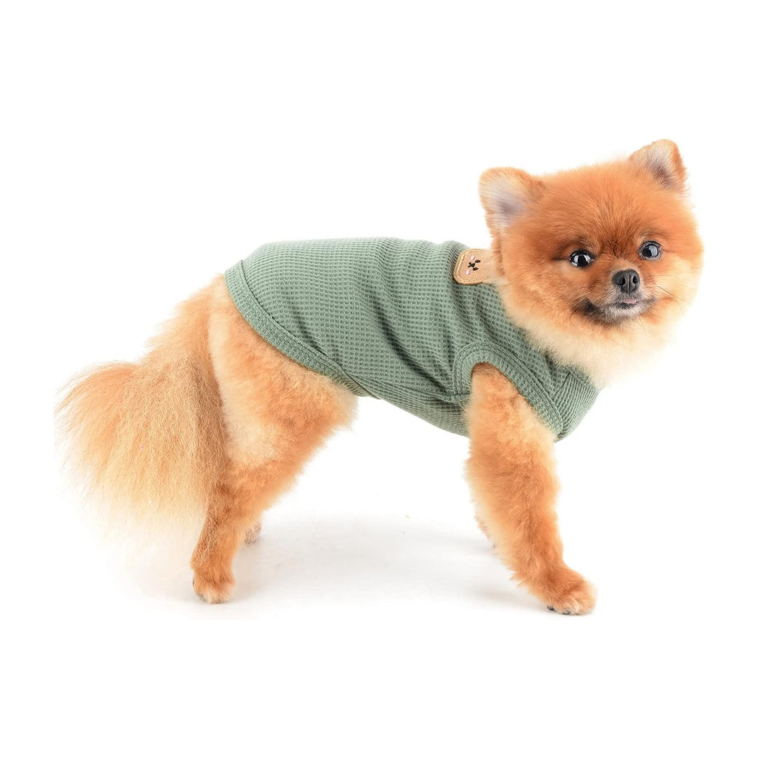 Soft Dog & Cat T-Shirt – Lightweight Sleeveless Pet Tank Top thumbnail 2