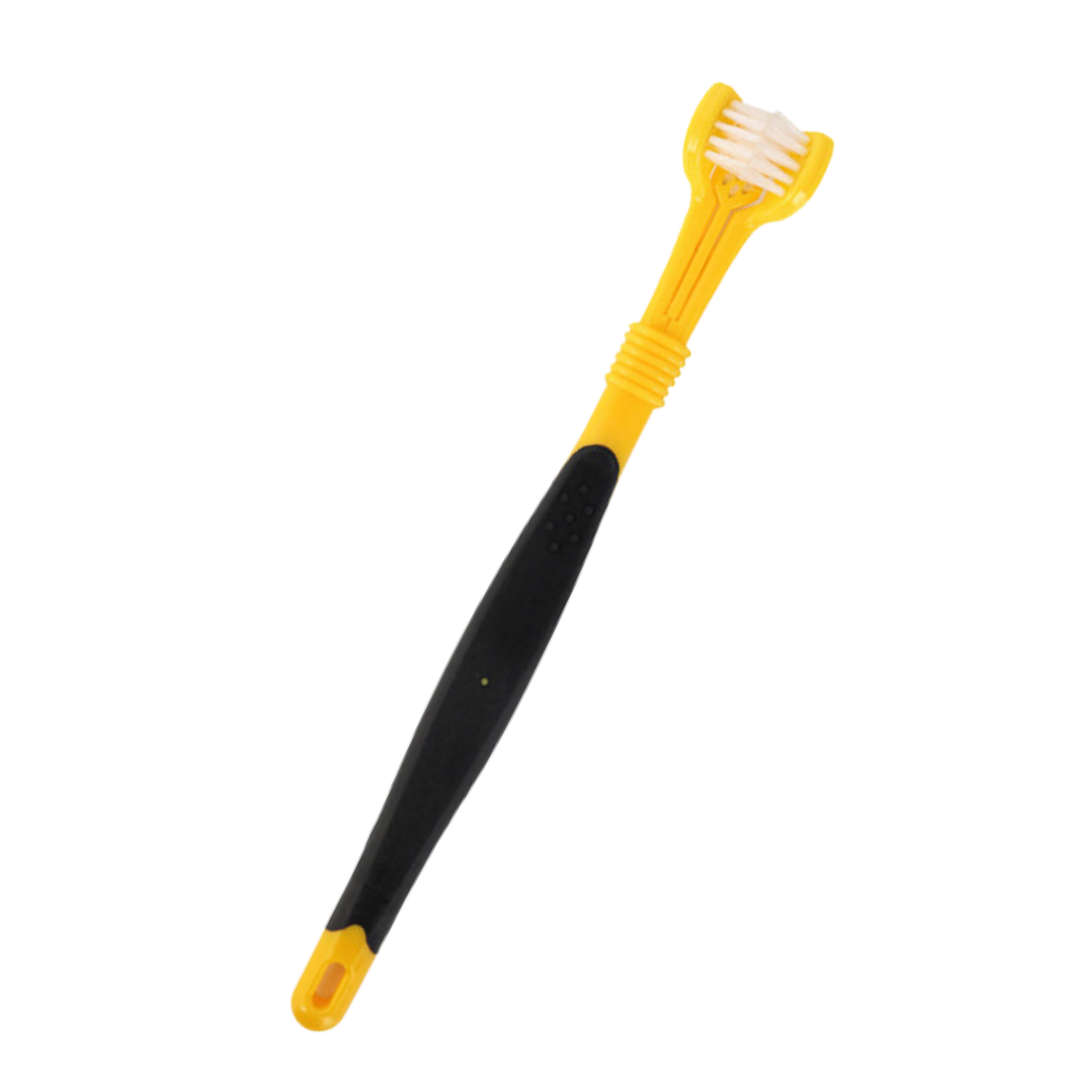 Pet Three-Head Toothbrush - Multi-Angle Teeth Cleaning for Dogs & Cats thumbnail 2